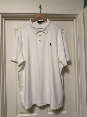 Ralph Lauren Short-Sleeve Polo in White